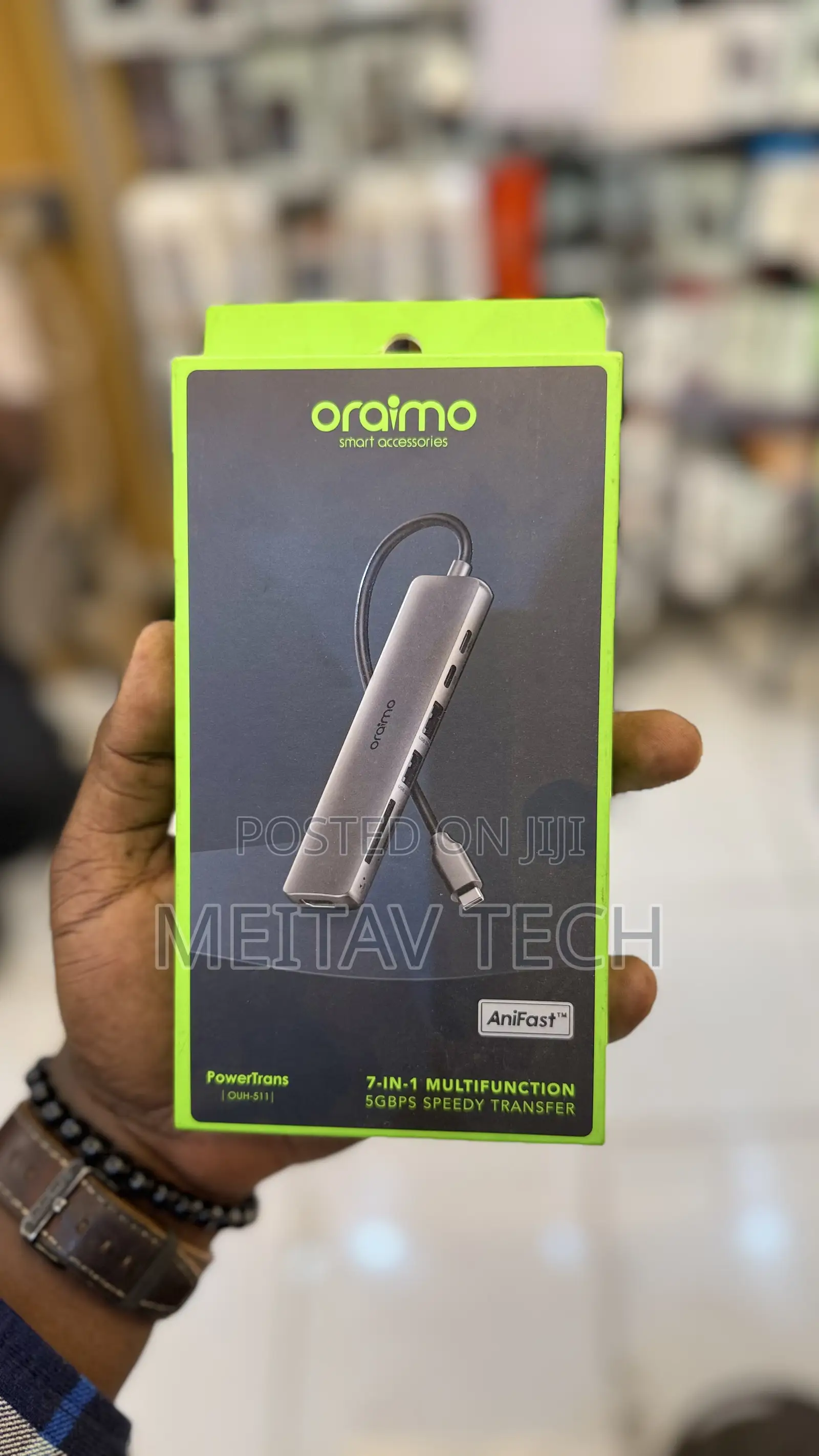 Oraimo Powertrans 7in1 Usb C Hub