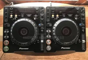 Pioneer CDJ-1000mk3 Pair Dj Cd Player Set Mp3 Hot Cue Vinyl Mode Black