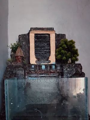 Fountain Aquarium With Fish