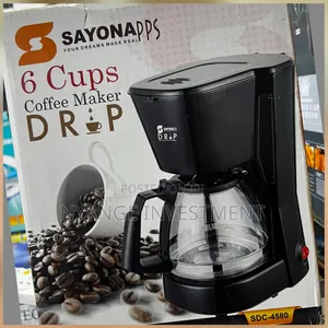 Sayona SDC-4580 6-Cup Drop Coffee Maker