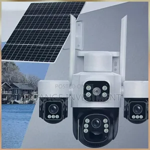 Hd Outdoor Smart Security Camera With Solar Panel. Smart Camera
