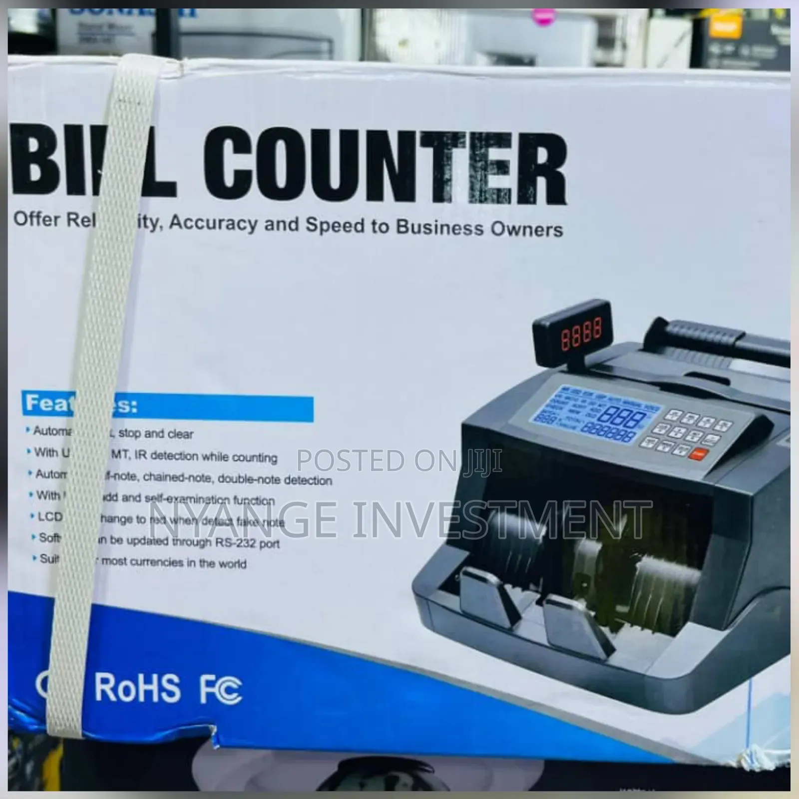 Generic Brand Bill Counter Machine Big Sized Bill Counter