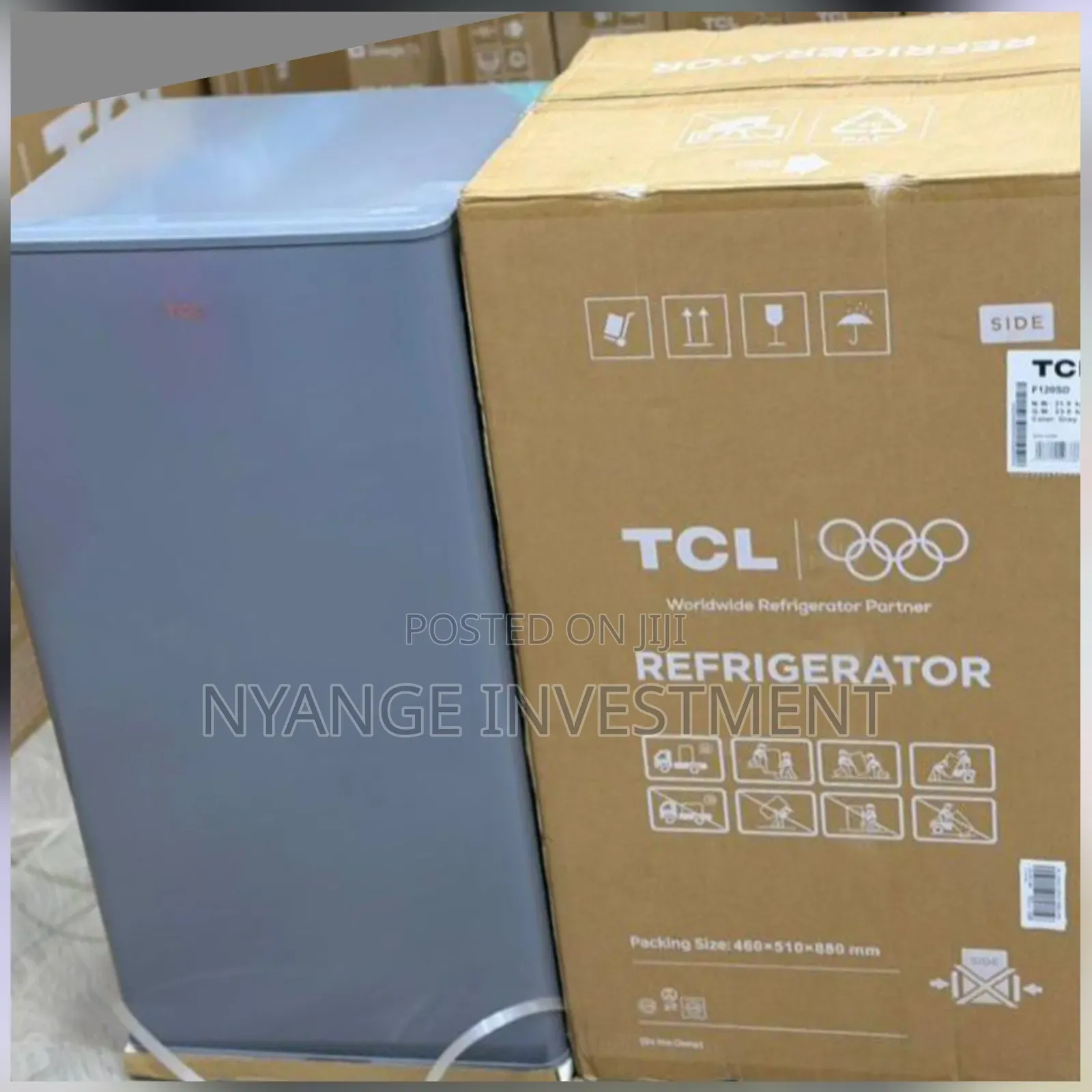 TCL F120sd 120-Liter Single-Door Compact Refrigerator.