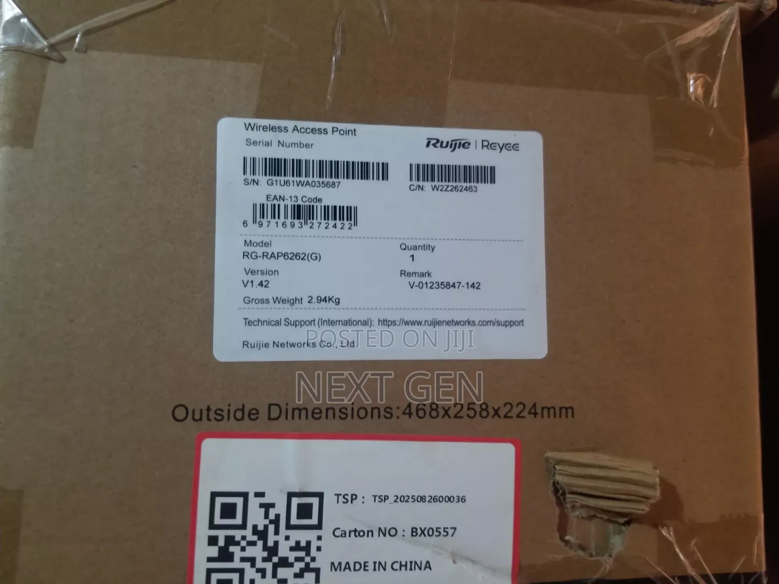 Ruijie Rg-Rap 6262(G)