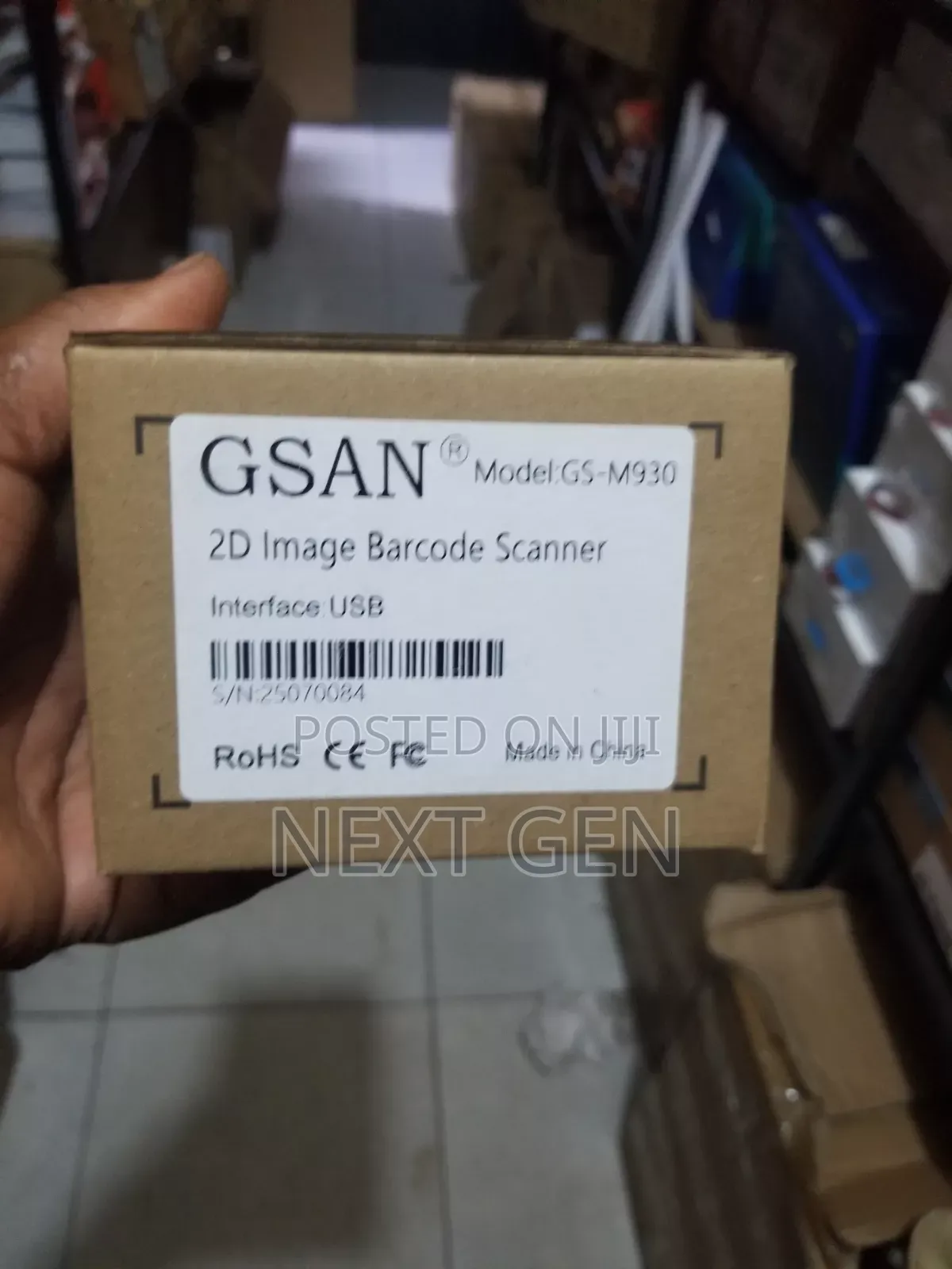 Gsan Barcode Scanner (Gs M930)