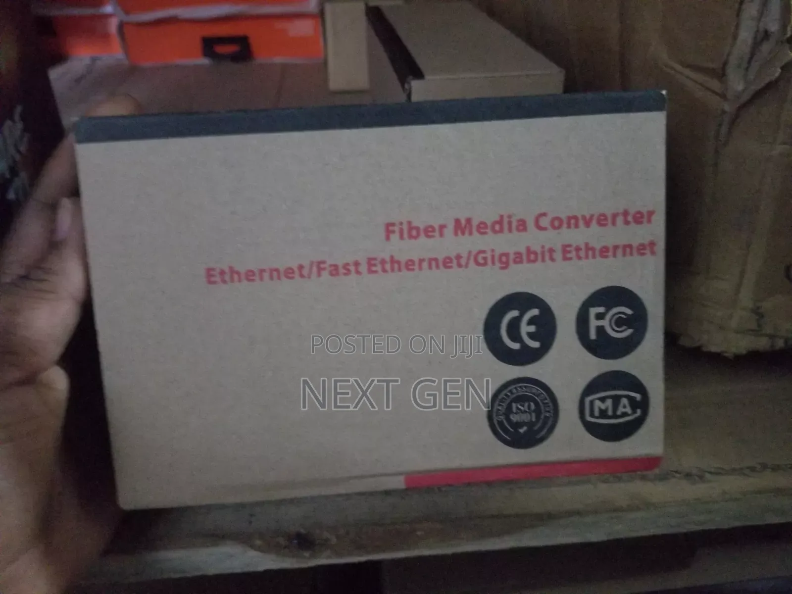 Fiber Media Converter With SFP
