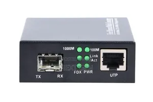 Fiber Media Converter With SFP