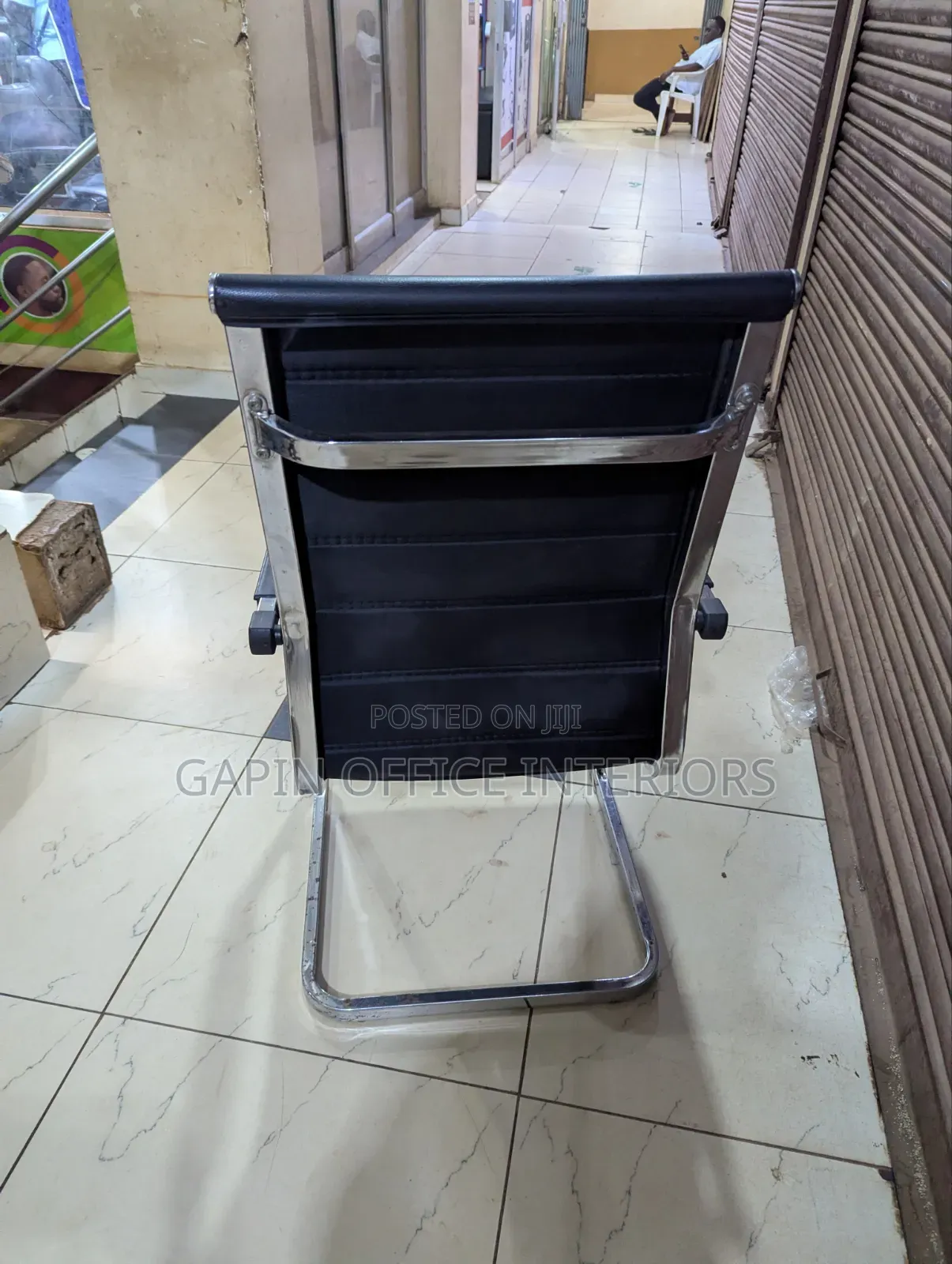 Visitors Leather Office Chair