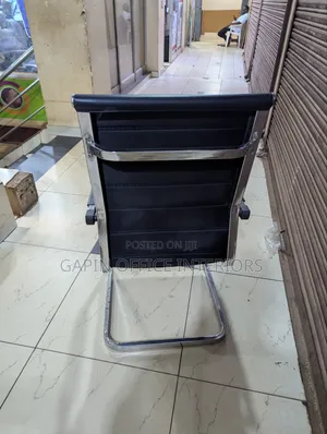 Visitors Leather Office Chair