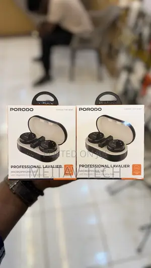 Porodo Lavalier Dual Microphones