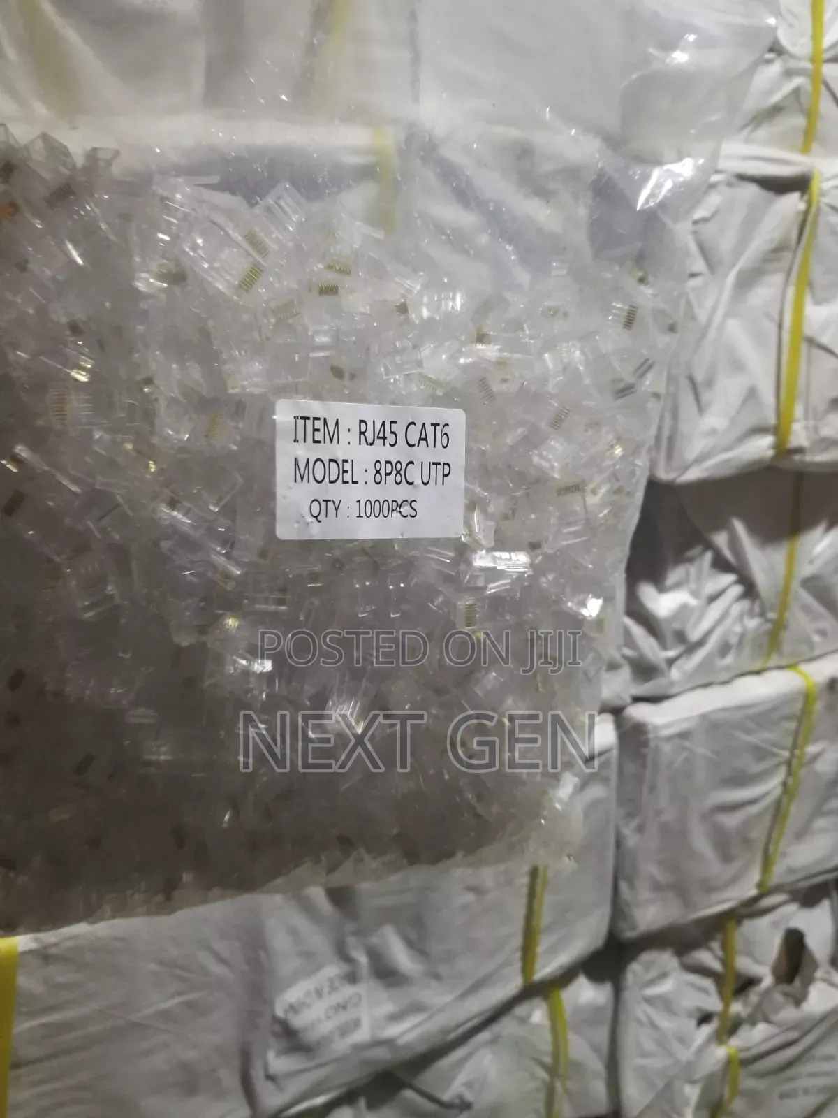 Rj45 Cat6 Connectors Plastic