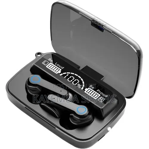 M19 Wireless Stereo Stereo Bluetooth Earbuds- Black