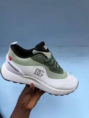 Dolce Gabbana White Green Luxe Sneaker