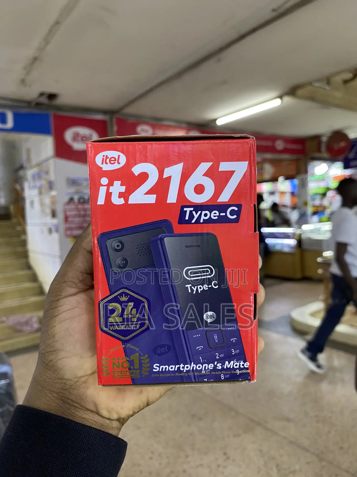 New Itel it2176 Blue