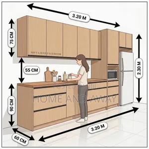 Kitchen Cabinets of 3,200,000/- Order Now for Installation Any Colour
