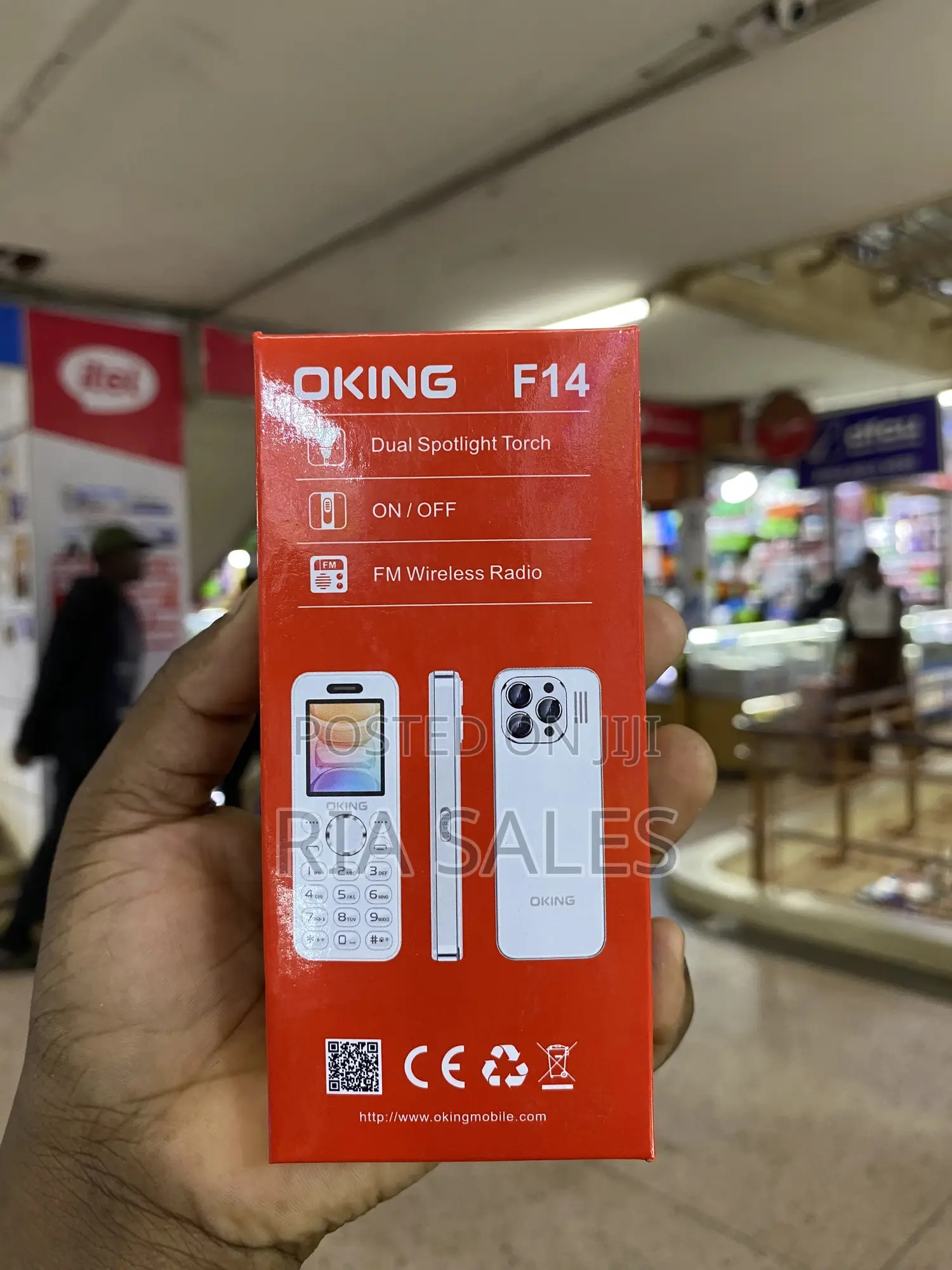 New Mobile Phone White