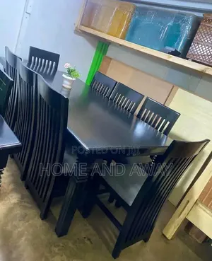 8 Seaters Simple Wooden Dining Tables/Sets I'm Any Colour 1,500,000/-