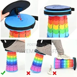 Portable Foldable Tescopic Stool