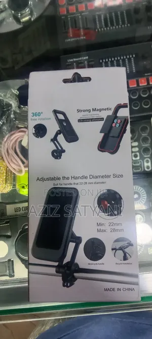 Motorcycle Handlebar Phone Holder Waterproof Don't Worry About Rain