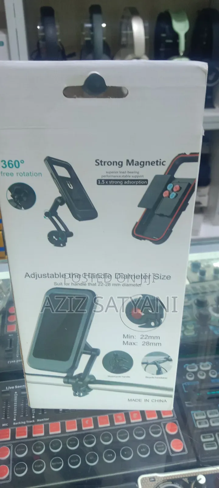 Motorcycle Handlebar Phone Holder Waterproof Don't Worry About Rain