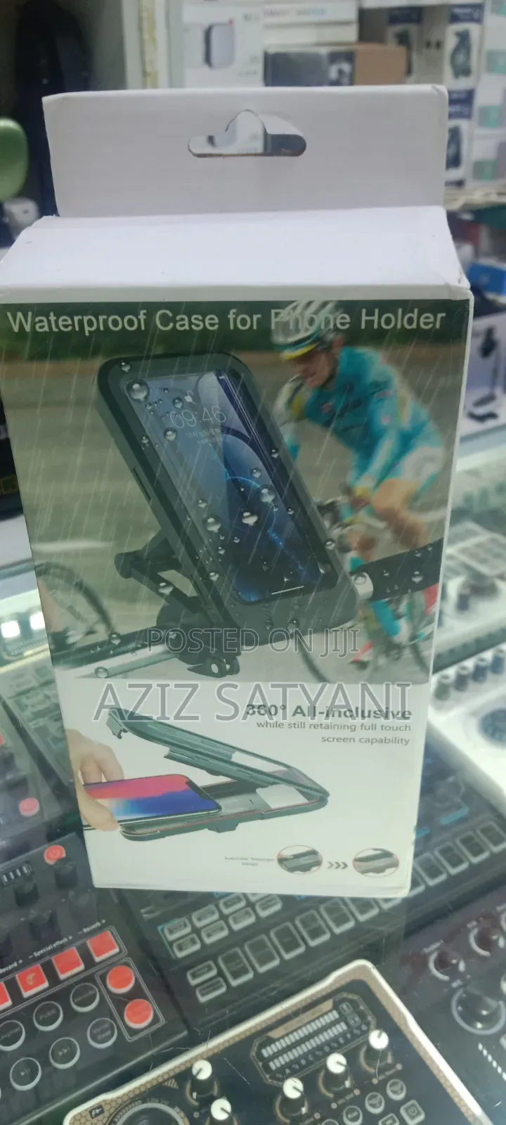 Motorcycle Handlebar Phone Holder Waterproof Don't Worry About Rain