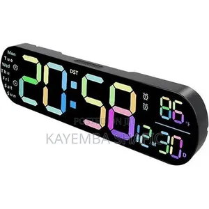 Dazzling Atmosphere Light Led Wall Clock