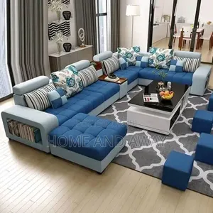 Shades of Blue U Sofas Full Package 2,800,000/- With Delivery.