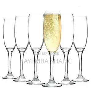 6 Pieces Of Champaign Wine Glasses Cups Drinkware-
