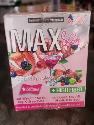 Max Slim 7 Days 7kgs Weight Loss Strawberry Flavor 150g