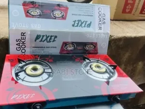 Pixel Double Glass Gas Stove Gas Cooker