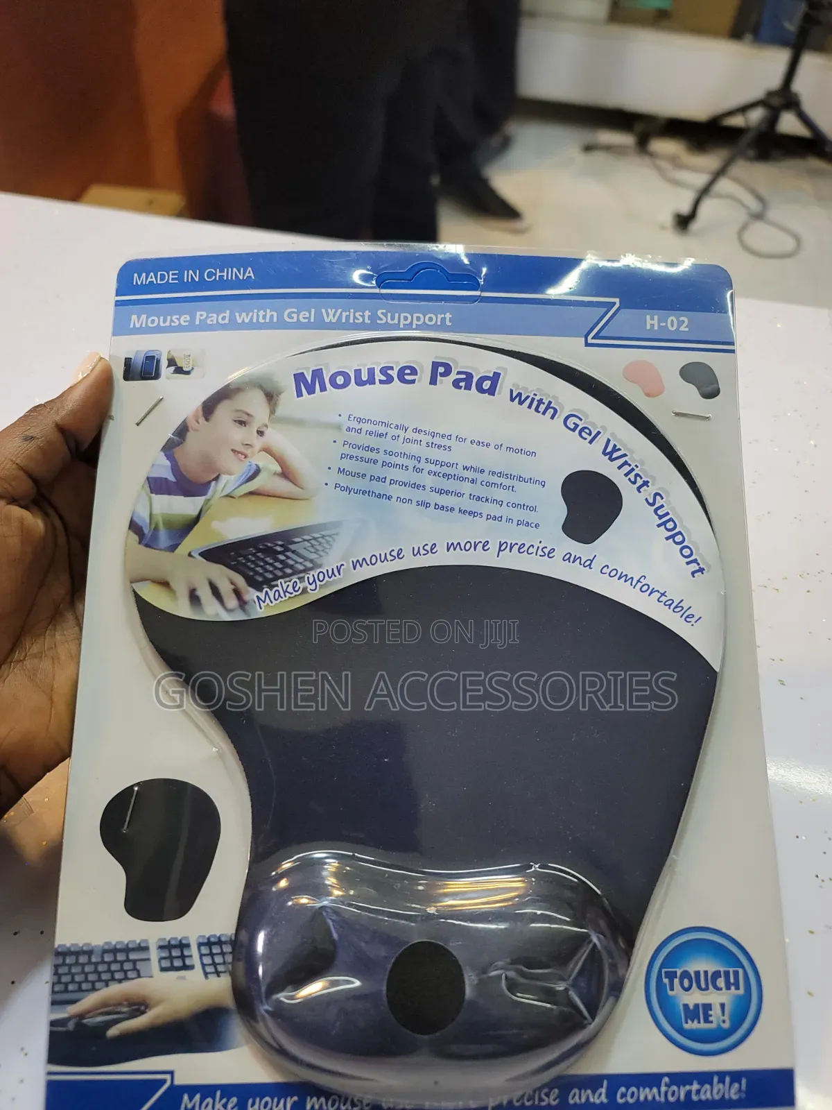 Mouse Pad With Wrist Support
