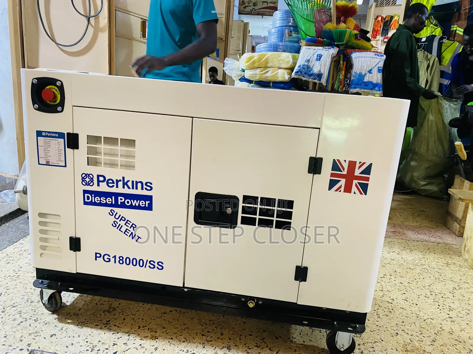 15kva Perkins Disel Silent Generator With a Water Cooled Engine