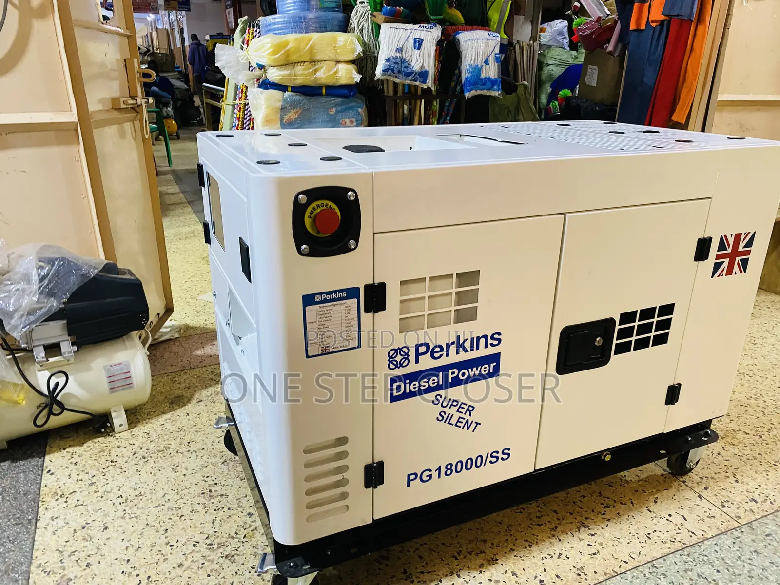 15kva Perkins Disel Silent Generator With a Water Cooled Engine