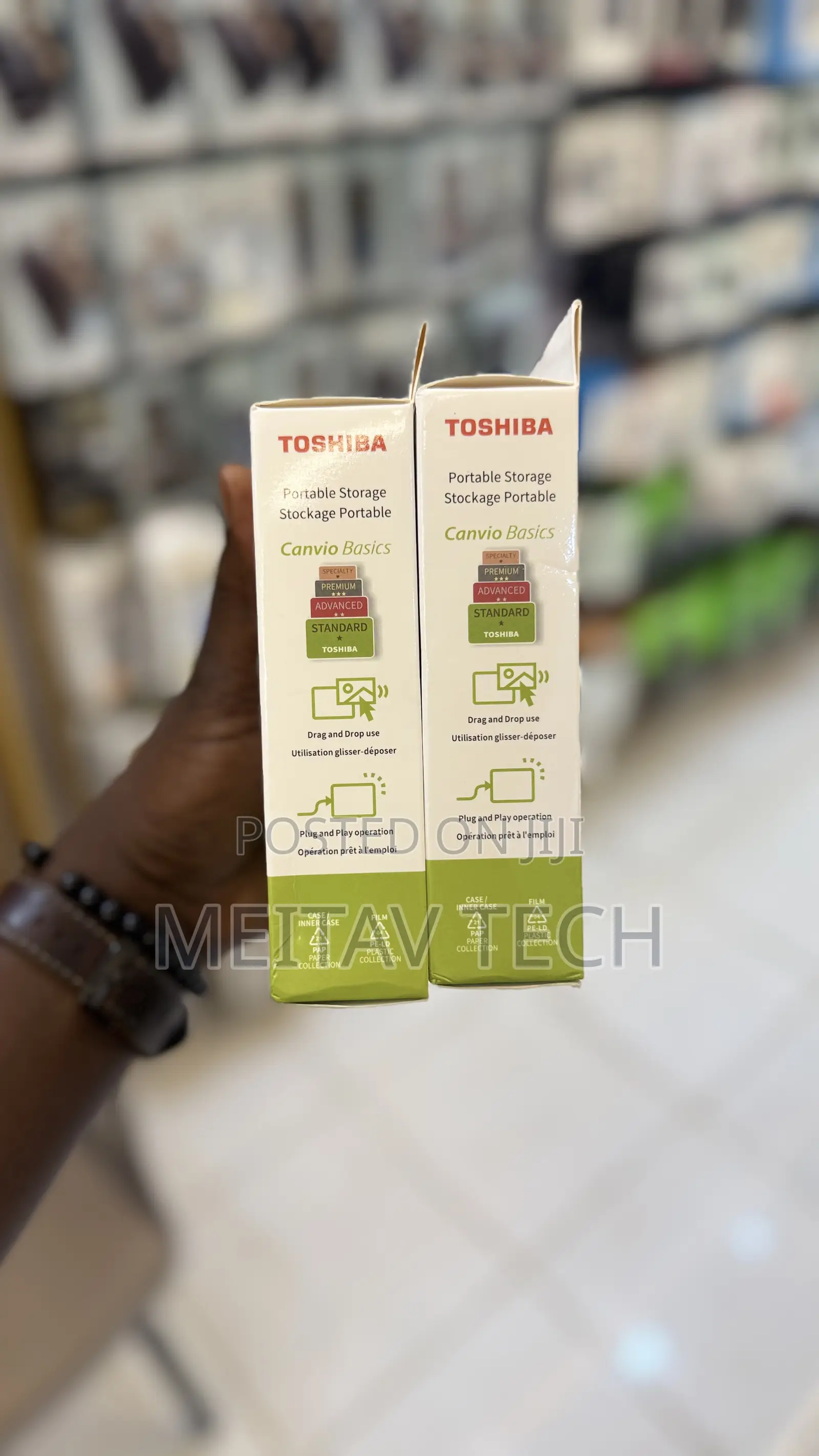 Toshiba 1tb Portable External Hard Drive Usb 3.0 HDD