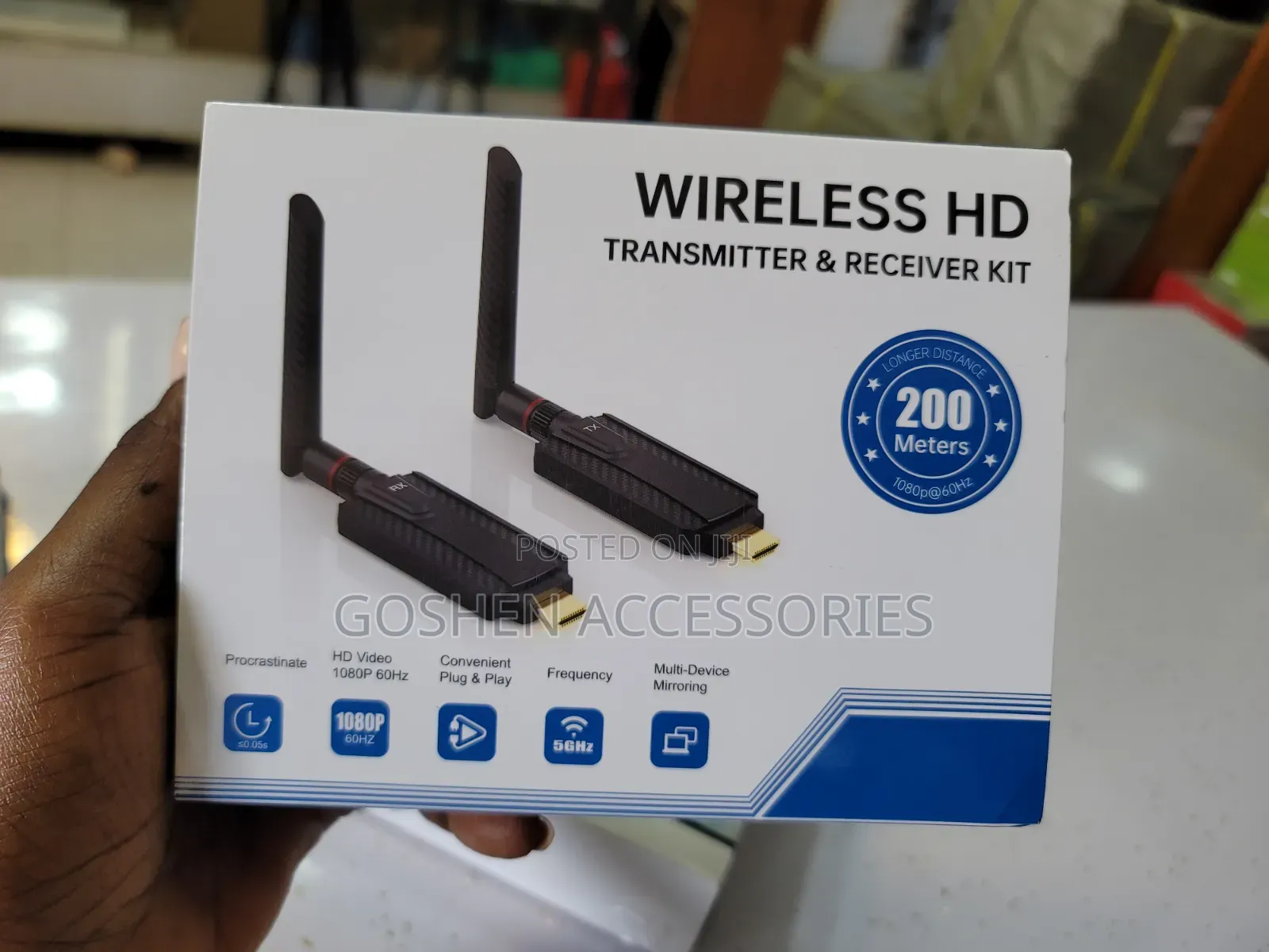 Wireless Hd Transmitter and Receiver 200m