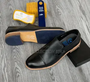 Franco Banetti Black Leather Loafer