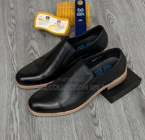 Franco Banetti Black Leather Loafer