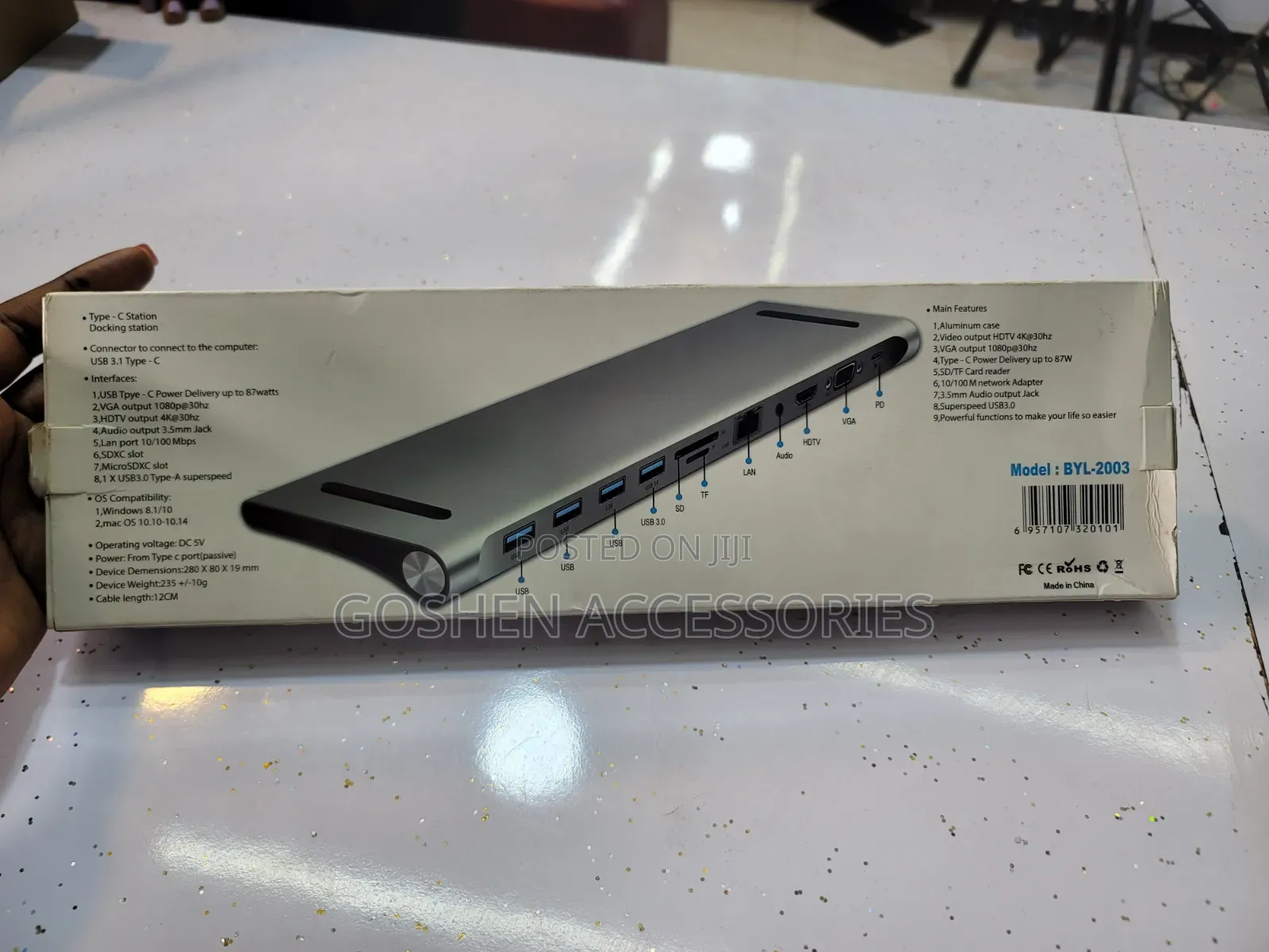 Type C 11 in 1 Adapter