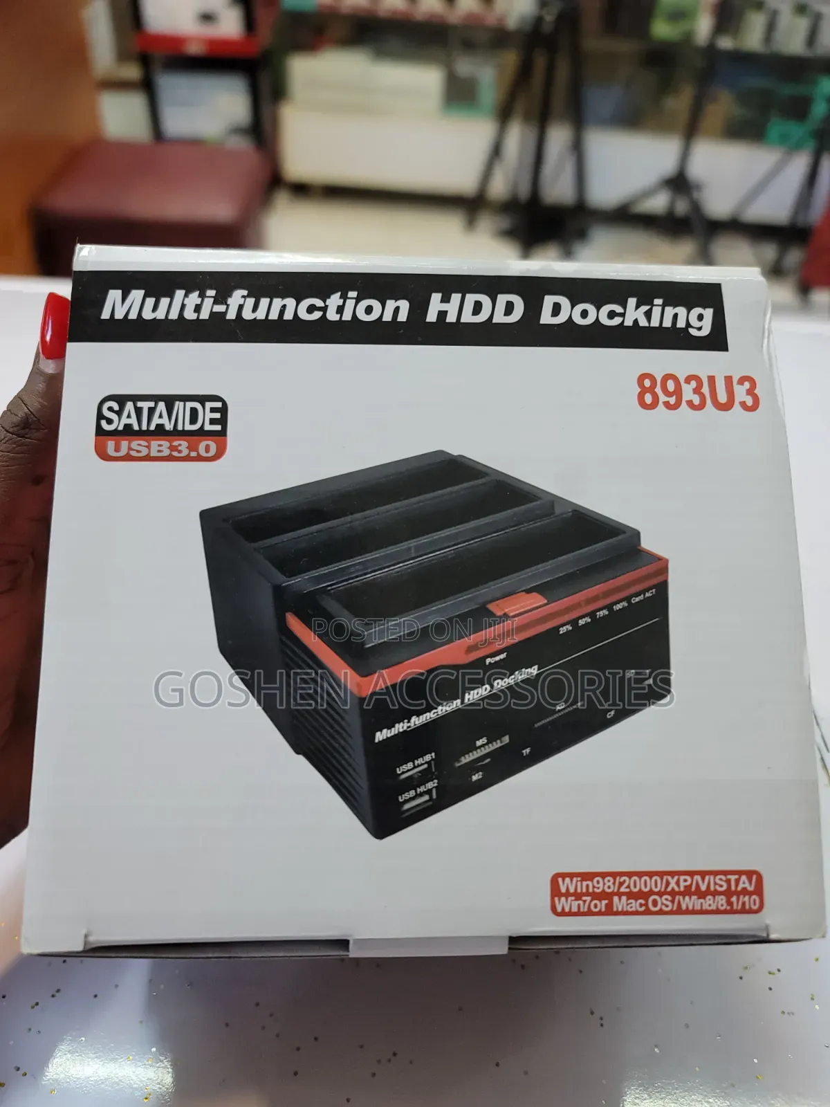 Multifunction HDD Docking Station.