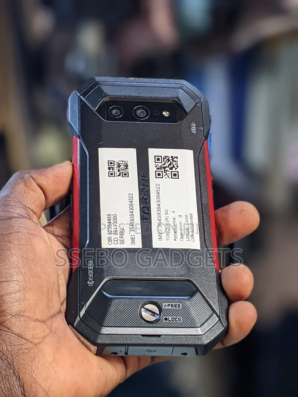Kyocera Torque 5G 128 GB Red