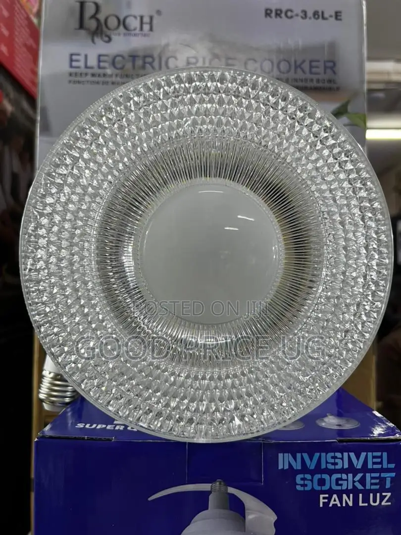 18-Inch Invisible Socket Fan Luz Ceiling Light