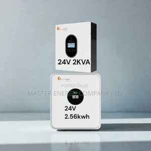 2kva 24v Hybrid and 2.56kwh Lithium Ion Battery Backup System MDHDH