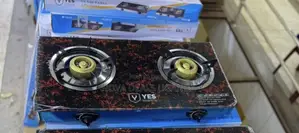 Yes 2 Burner Gas Stove Double Cooker Durable Kitchen Gas Stove