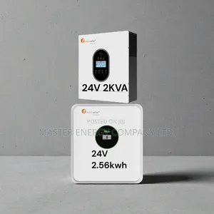 2kva 24v Hybrid and 2.56kwh Lithium Ion Battery Backup System Nahsgs