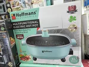 Hoffmans Multifunctional Electric Hot Pot 6l Electric Cooking Pot