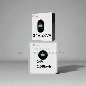 2kva 24v Hybrid and 2.56kwh Lithium Ion Battery Backup System SJSHH