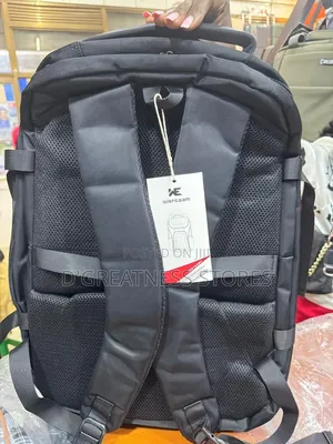 Black School Bag With Locks