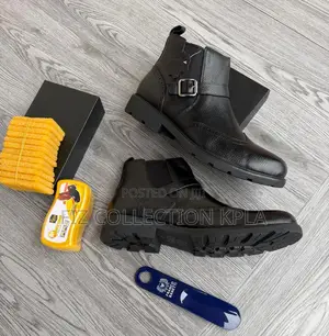 Franco Pure Leather Black Classic Boot