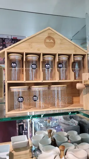Bamboo House/Kitchen Spice Storage