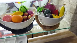 White Ceramic Fruit Bowl
